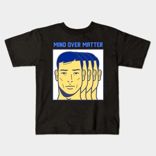 Mind Over Matter - Men Mental Health Kids T-Shirt